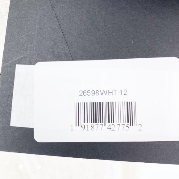 MAC DUGGAL Dress Size 12 Evening Gown Sequin White V Neck Wrap NEW - Picture 7 of 10